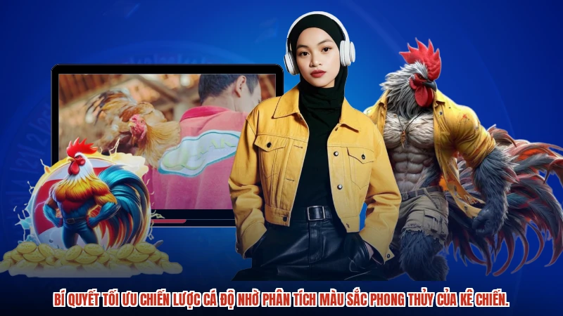 Bí quyết tối ưu chiến lược cá độ nhờ phân tích màu sắc phong thủy của kê chiến.