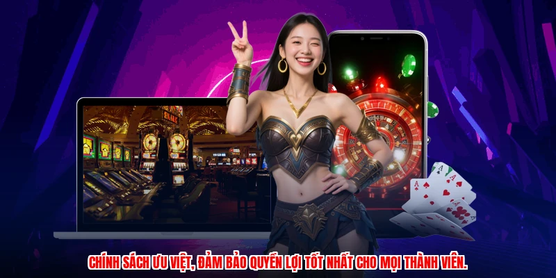 Chính sách ưu việt, đảm bảo quyền lợi tốt nhất cho mọi thành viên.