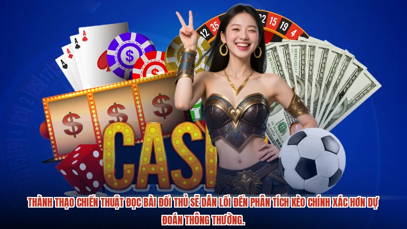 Thành thạo chiến thuật đọc bài đối thủ sẽ dẫn lối đến phân tích kèo chính xác hơn dự đoán thông thường.