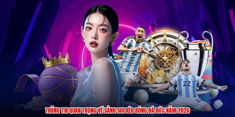 Thông tin quan trọng về sảnh soi kèo bóng đá đức năm 2026